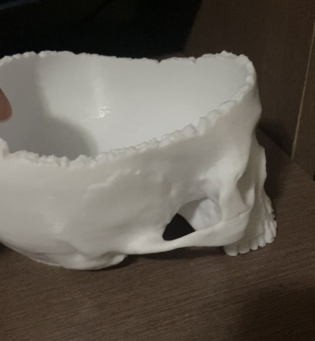 Череп конфетница