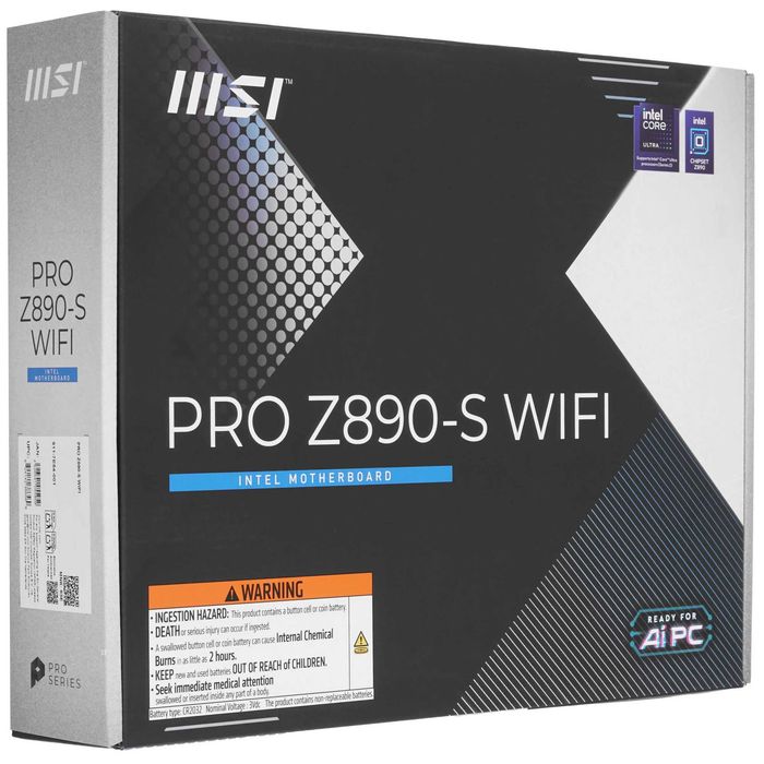 # Материнская плата MSI PRO Z890-S WIFI6E