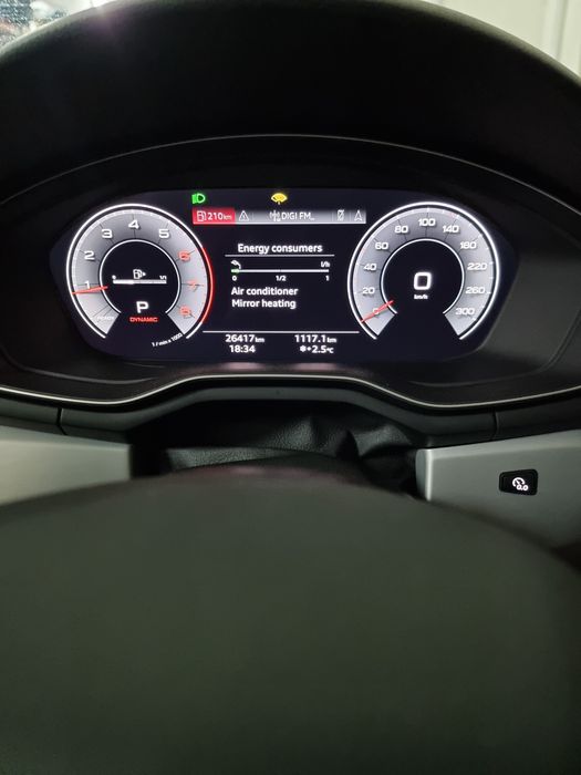 ceas bord VIRTUAL COCKPIT DIGITAL audi a4 b9 facelift an 2020-->