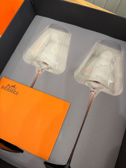 Hermes чаши за вино сет за двама