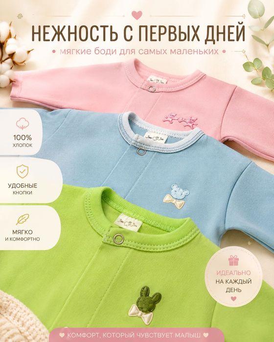 Одежда для новорожденных! Сток оптом!
