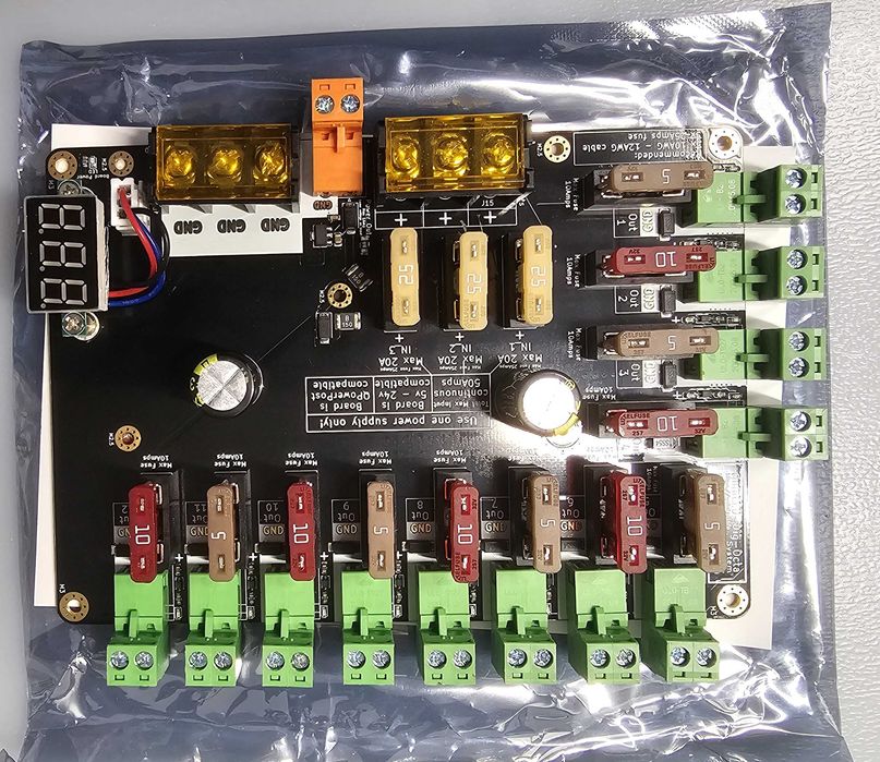 QuinLed DIG OCTA Power Board 5 WLED ESP32 Arduino