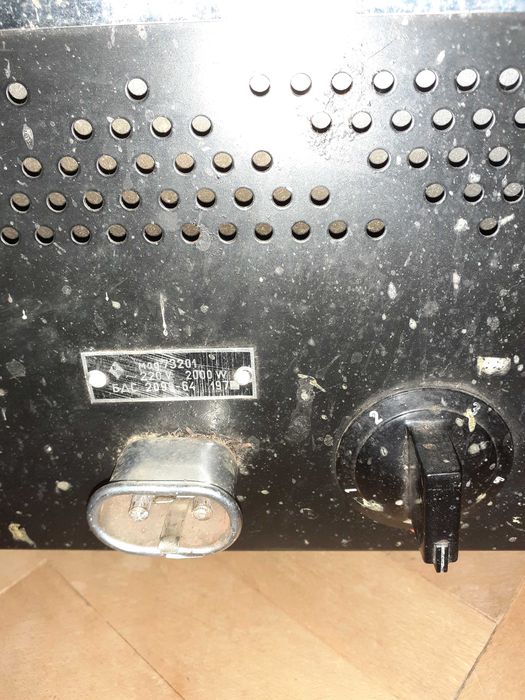 Ретро електрическа печка