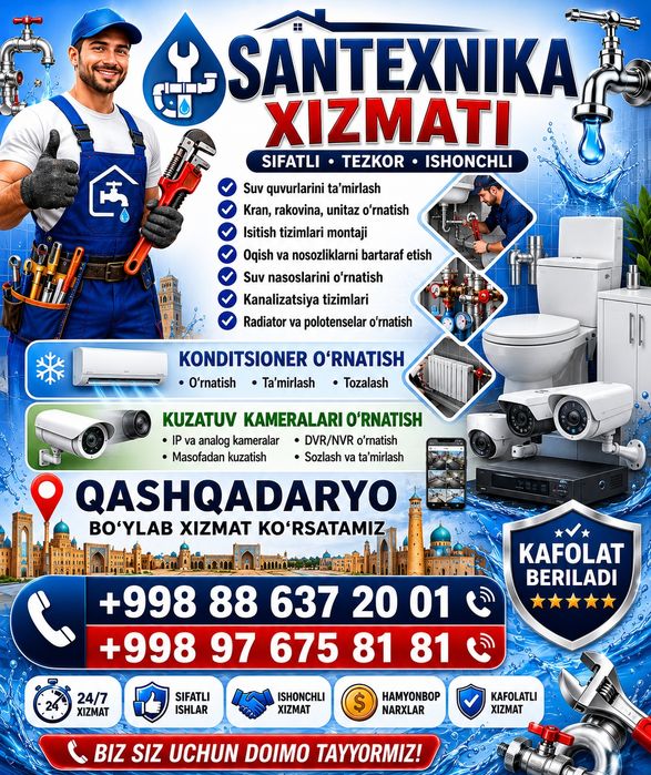 Santexnika xizmatlari