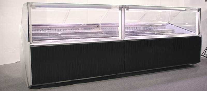 Vitrina orizontala / Mezeluri / Carne / FDI 160 cm - 90 CM expunere