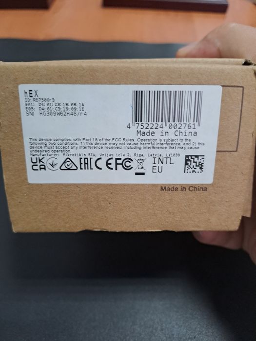 Mikrotik RouterBOARD