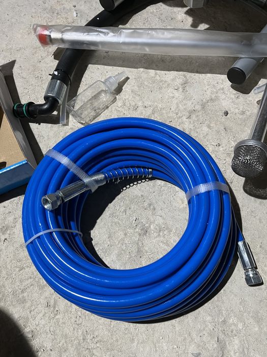Furtun pompa airless 15m 1/4 max 280 bari accesorii pistol vopsit diuz
