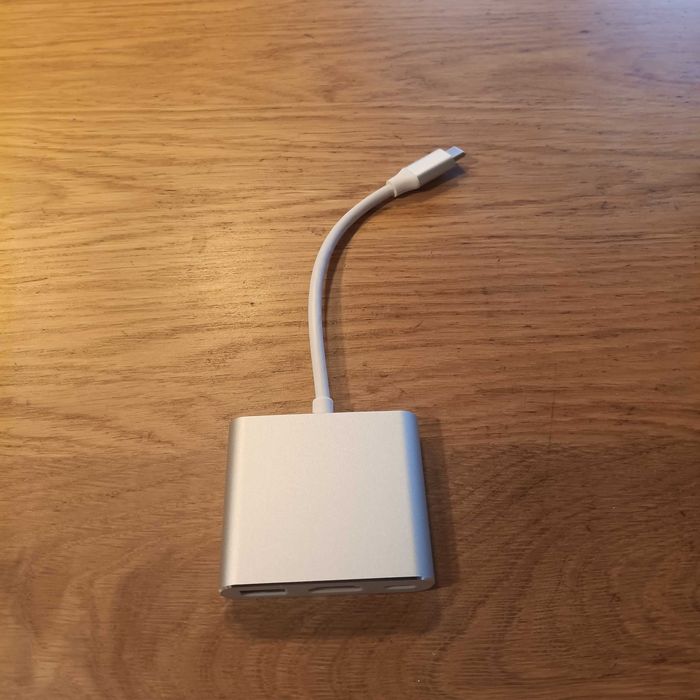 НОВ! USB-C към HDMI адаптер 3-в-1 – 4K, PD 100W, USB 3.0