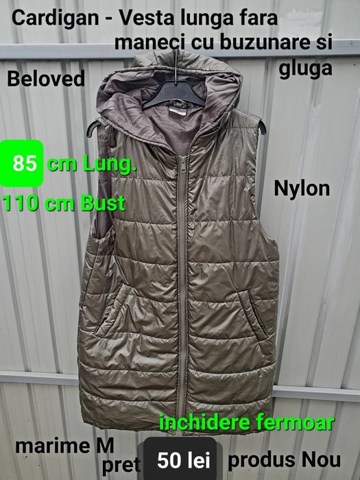 Cardigan/Vesta cu gluga