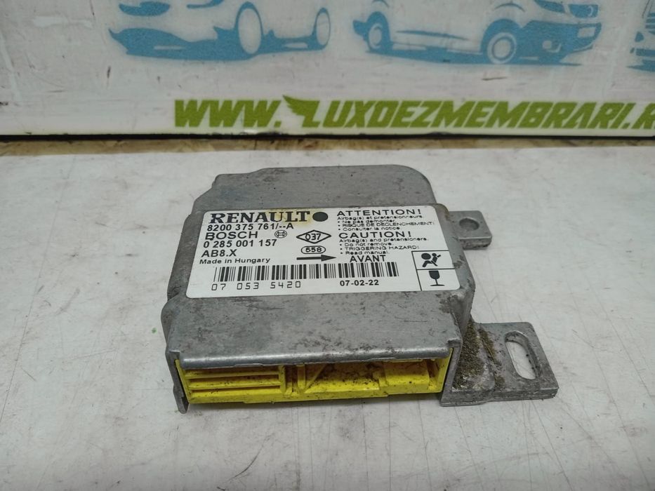 Calculator airbag 8200375761a Renault Symbol 1 [facelift] [2002 - 200