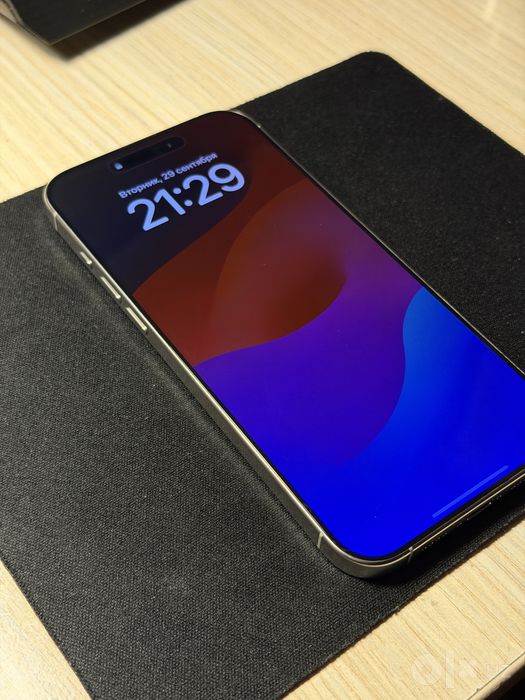 Iphone 16 pro max 256 gb e-sim Natural titanium