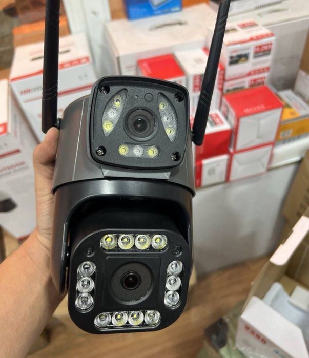 Доставка безплатная уличная камера видионаблюдения, сим картой датчико