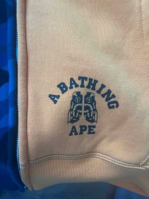 A BATHING APE shark hoodie XL 400 LEI