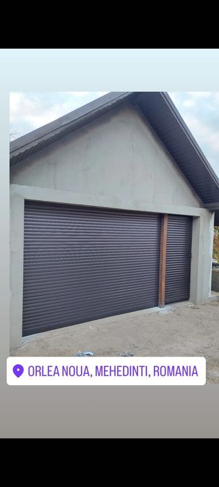 Uși de garaj automate - Tip rulou