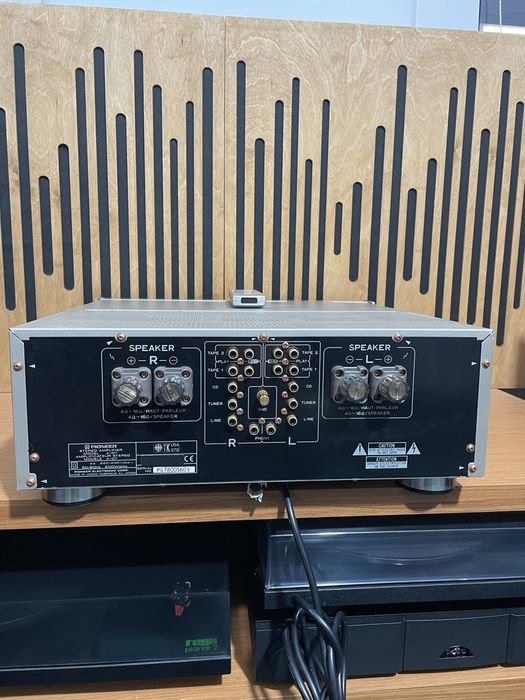 Pioneer a07 amplificator hi-end dual mono 20kg telecomanda originala