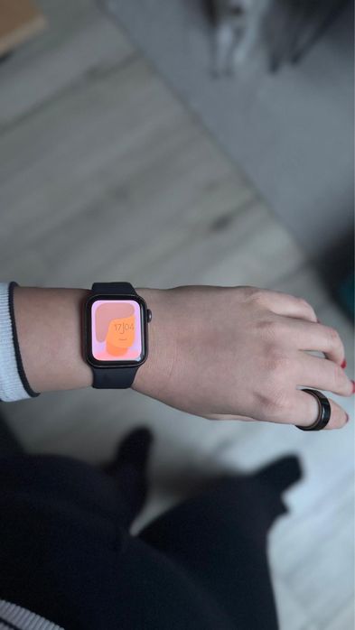 AppleWatch SE GPS, 40 mm Space Grey Aluminium Case Midnight Sport Band