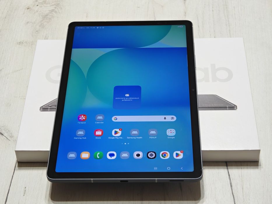Като нов Samsung Galaxy Tab S10 FE 5G 128 GB Гаранция