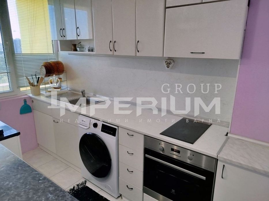 Дава се под наем Двустаен апартамент в Варна, Чайка - 70 кв.м за 612 € - Снимка #7