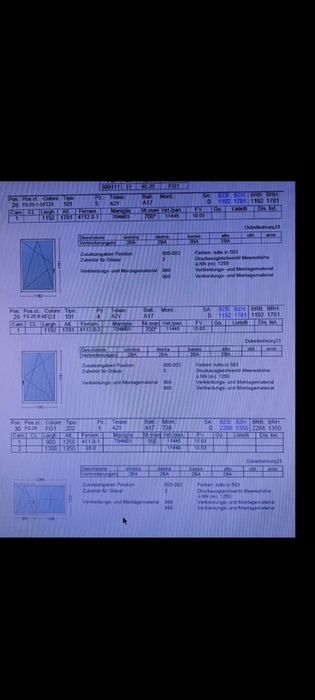 Vand tamplarie Pvc Premium cu geam tripan