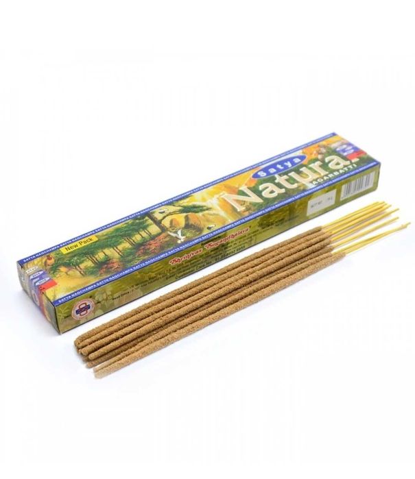 Set 6 buc ,bețișoare parfumate Satya Golden Nag Champa.