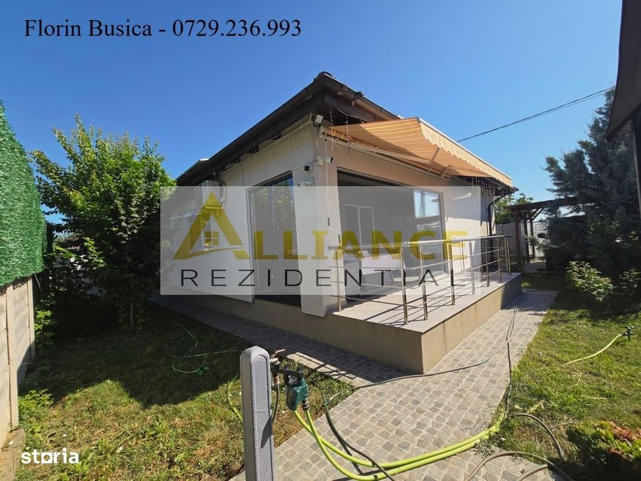 Casa individuala mobilata utilata ~ 3 camere 1 baie ~ teren 300mp