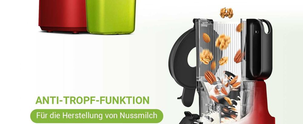 Сокоизтисквачка AMZCHEF 250 W Automatic,Гаранция