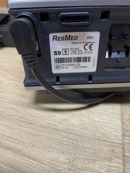 Aparat VPAP CPAP apnee Resmend Airsens S9