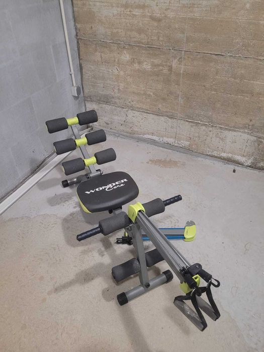 Тренировъчна пейка Wonder Core с подвижна гребна секция