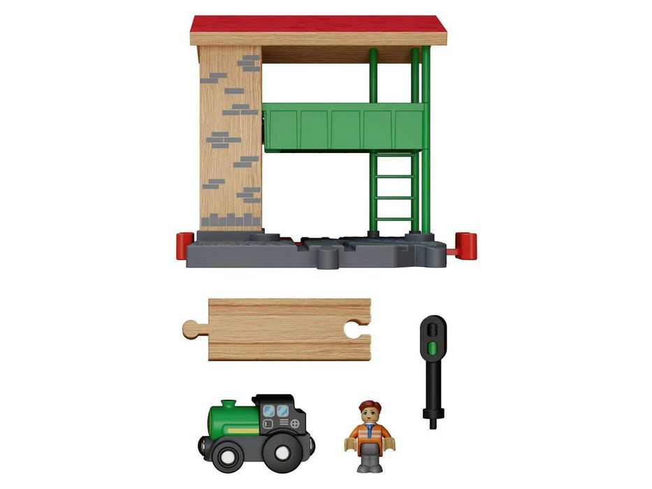 НОВИ! Гара Разпределител за Дървено влакче