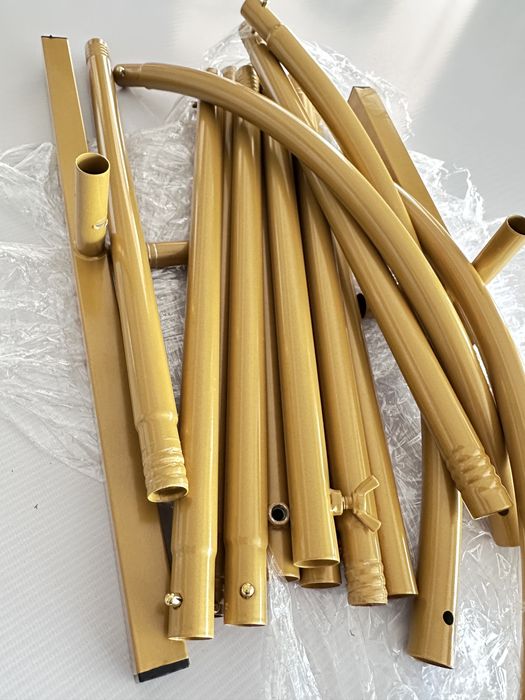 Arcade metalice aurii pentru evenimente 1,8 x 0,8 metri si 2 x 1 metri - LIVRARE GRATUITA !