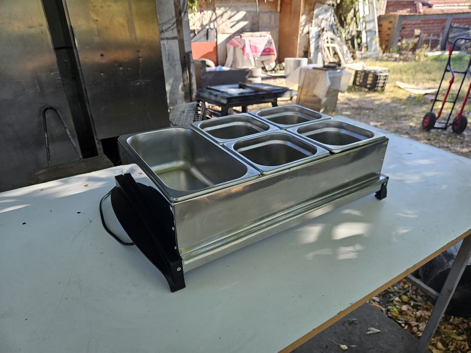 Топло Бен Мари със сух нагревател отдолу със 2бр. гастронорм 1/2-15см.