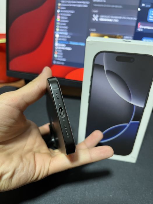 Продам свой iPhone 16 Pro в идеальном состоянии, 256гб 92%