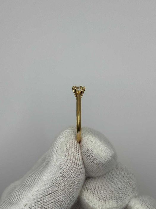 INEL AUR 18K + 1 Diamant = 0.50CT - VVS1 - G - Vintage + Certificat!