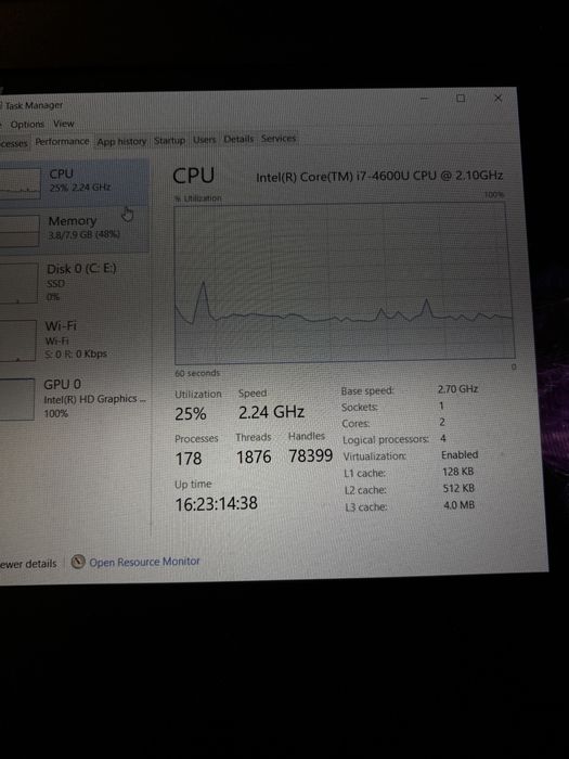 Laptop Toshiba z50 i7