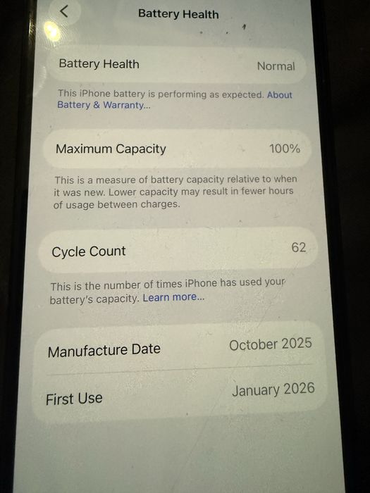 Iphone 16, 3 години гаранция