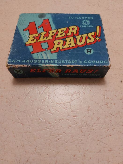 Стари карти за игра ELFER RAUS