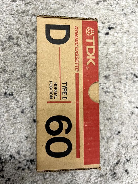 Нови оригинални касетки TDK D 60