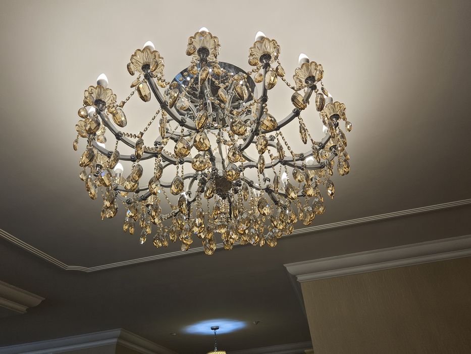 Люстры нескольких видов