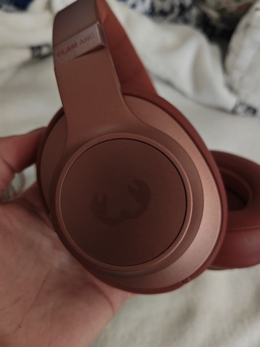 Casti Over the Ear Fresh 'n Rebel Clam 2, Bluetooth, Microfon, Safari Red