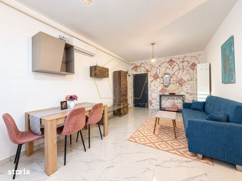 Apartament cu 2 camere mobilat | Parter | Braytim la asfalt.