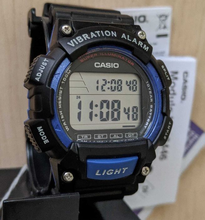 Часы Casio. Шагомер. Вибросигнал.  2 модели одним лотом