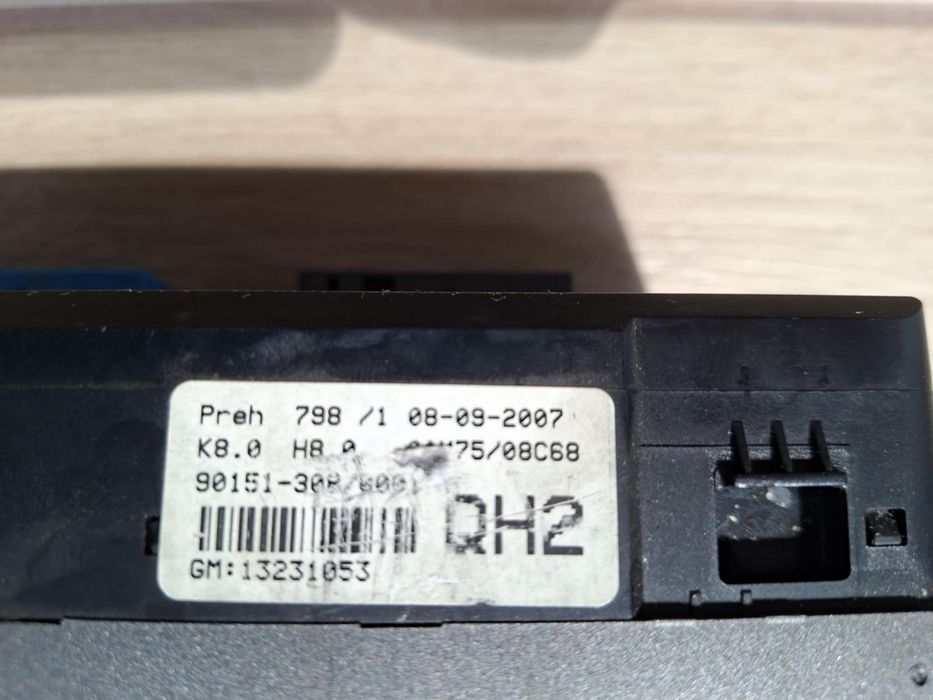 Панел за климатик за Опел зафира Б