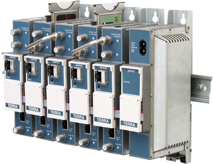 Головные станции и усилители для кабельного тв, DVB-C, для Гостиниц