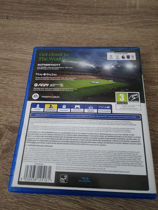 Игра FC24 за PS4