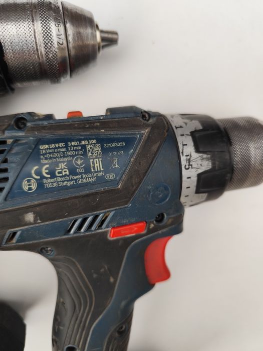 Безчетков акумулаторен винтоверт Бош Bosch GSR 18 V-EC