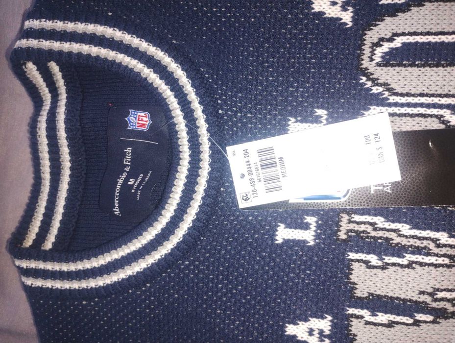 Плетен пуловер Ambercrombie &Fitch