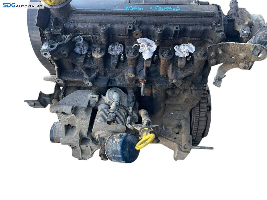Motor Ambielat Fara Anexe Euro 4 Renault Megane 2 1.5 DCI Cod K9K724 K9KG724 K9K 724 2002 - 2008 Cod 7711368353 7701476605 [B4712]