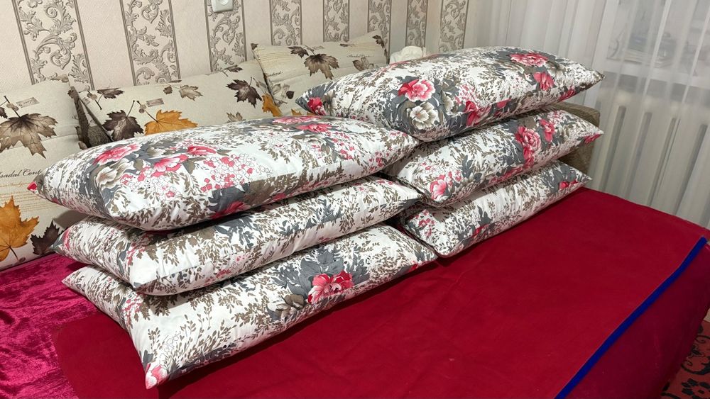Подушки домашние пух-перо 50 × 70