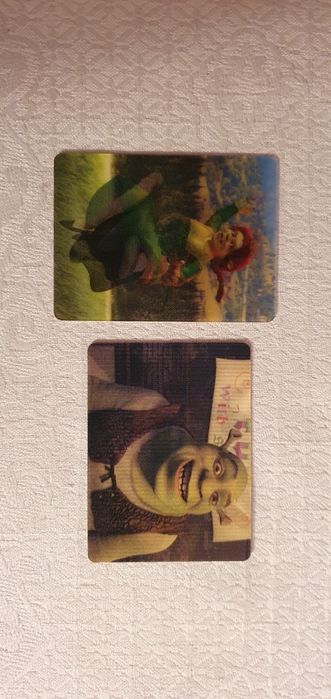 Наклейки Приключения Шрэка.