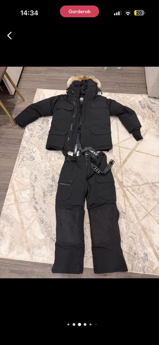 Пуховик и штаны Canada Goose канада гус